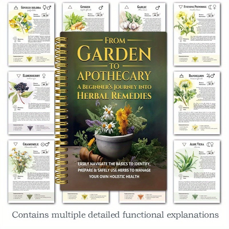 Herbal Gardens Wellness - Natural and Herbal Daily Wellness Book,