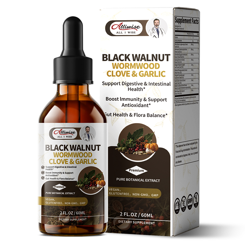 Herbal Wellness Drops - Alliwise Black Walnut Lilac Drop with