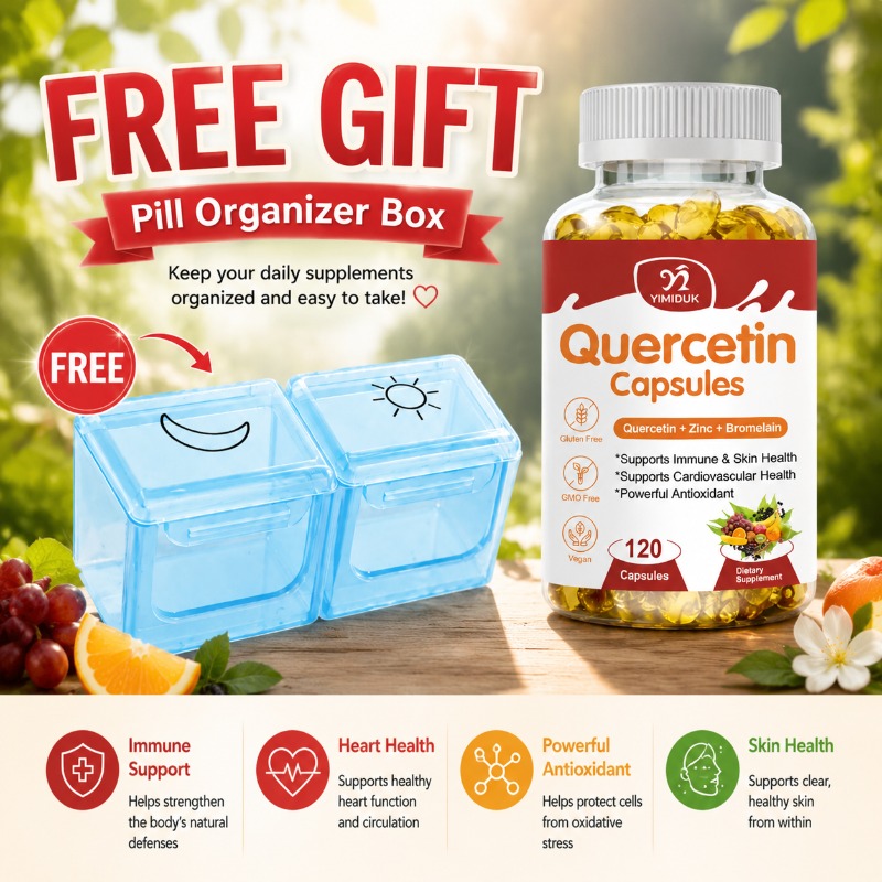 Wellness Quercetin - Daily Quercetin Capsules, with Ashwagandha &
