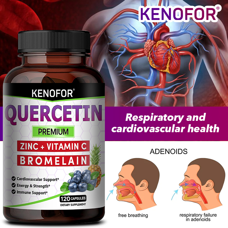 Wellness Quercetin - Quercetin Capsules with Bromelain, Vitamin C,