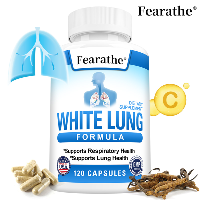 Wellness Quercetin - White Lung Support Capsules with Quercetin,