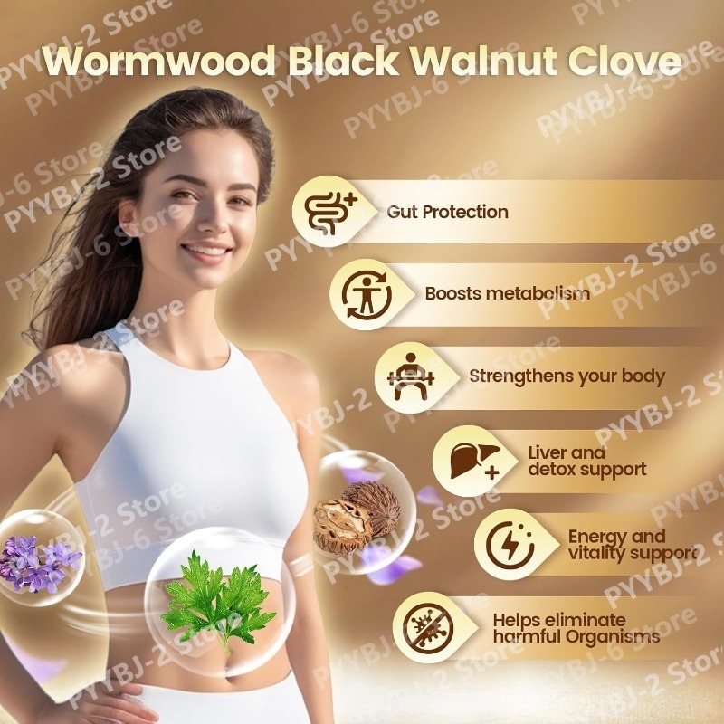 Wormwood Black Walnut Cloves S - Herbal Wellness Blend review and price