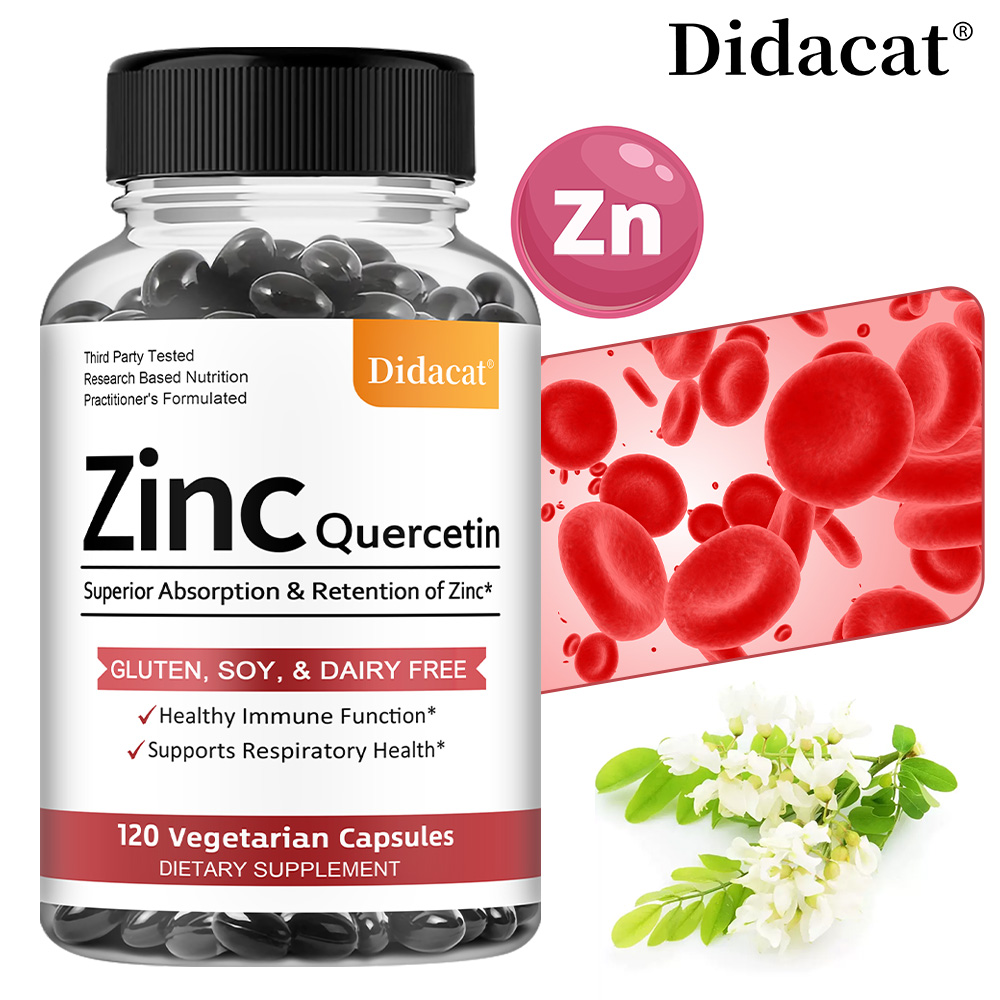 Quercetin & Zinc Vegetarian Ca - Wellness Quercetin review and price