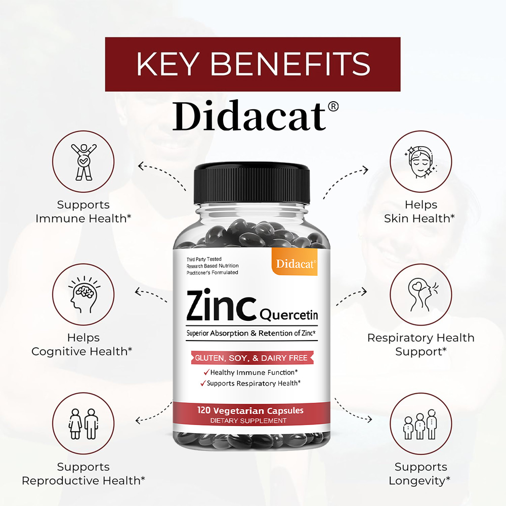 Quercetin & Zinc Vegetarian Ca - Wellness Quercetin review and price
