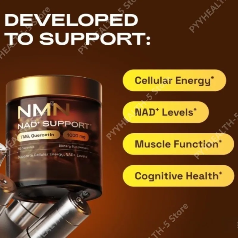 NMN NAD+ Support Capsules 1000 - Wellness Quercetin review and price