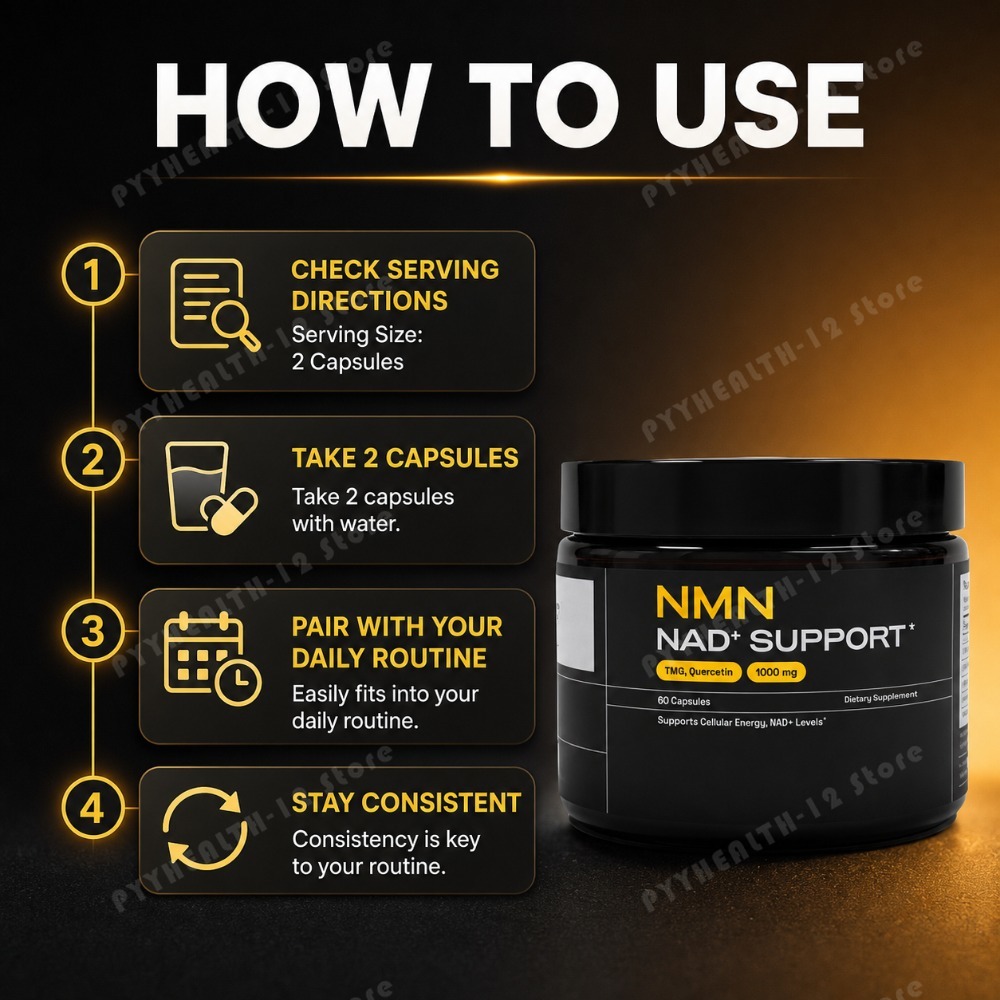 NMN NAD+ Support Capsules 1000 - Wellness Quercetin review and price