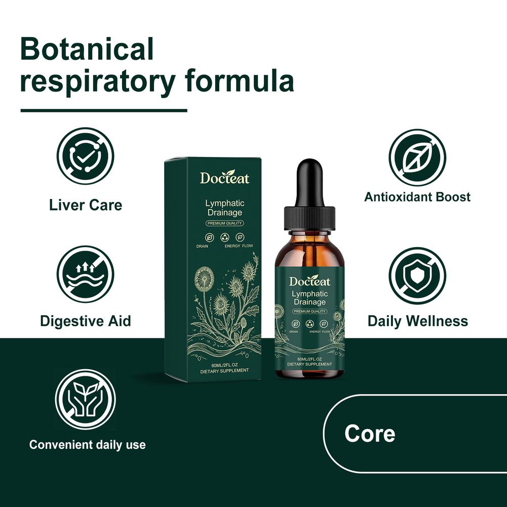 60ml Docteat Lymphatic Drainag - Herbal Wellness Drops review and price