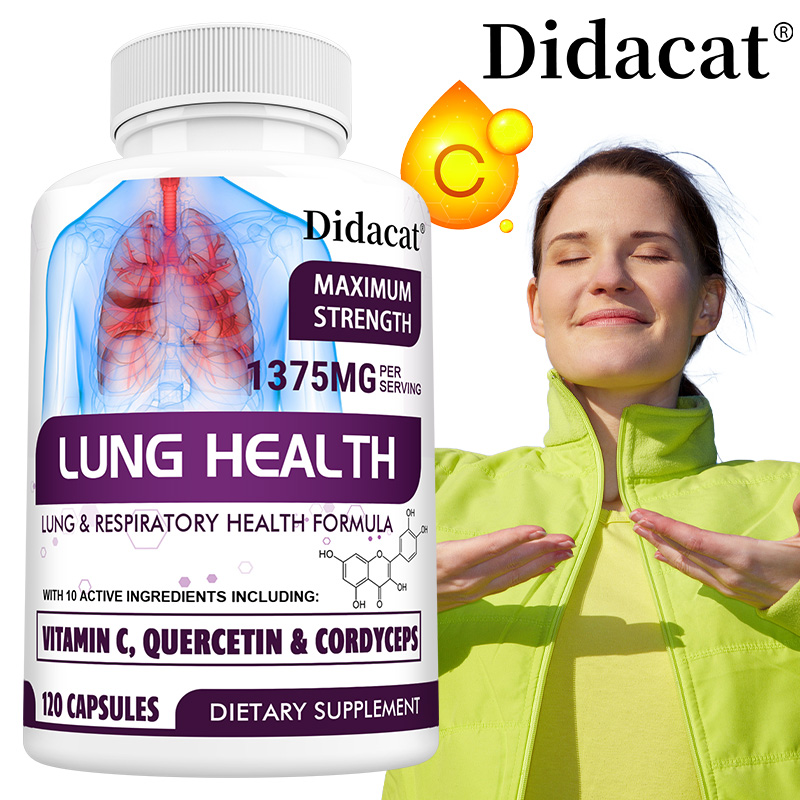 Lung Detox & Cleanse Capsules  - Wellness Quercetin review and price
