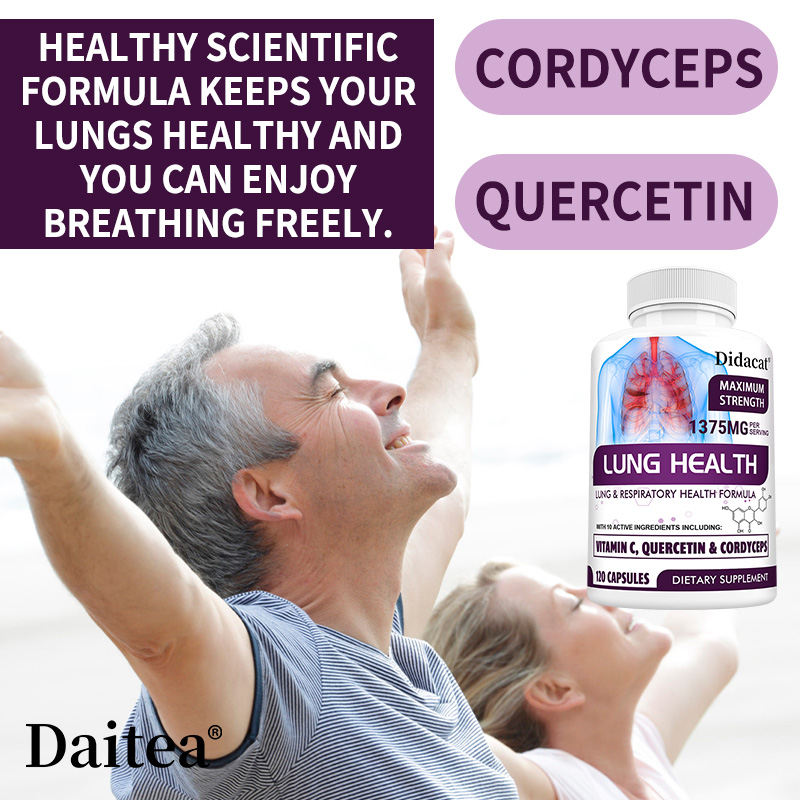 Lung Detox & Cleanse Capsules  - Wellness Quercetin review and price