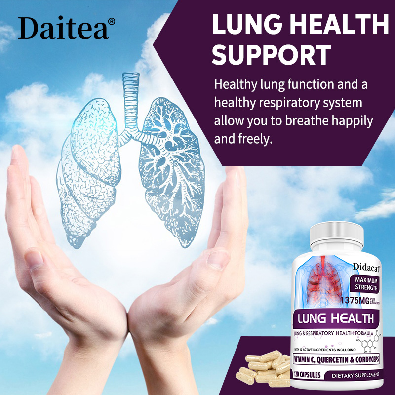 Lung Detox & Cleanse Capsules  - Wellness Quercetin review and price