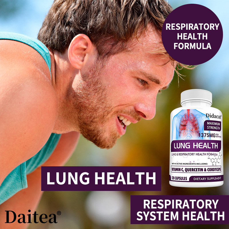 Lung Detox & Cleanse Capsules  - Wellness Quercetin review and price