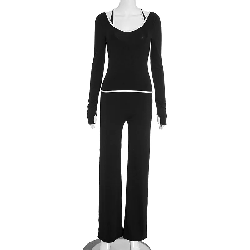 Women Tracksuits Color Patchwo - Herbal Yoga review and price
