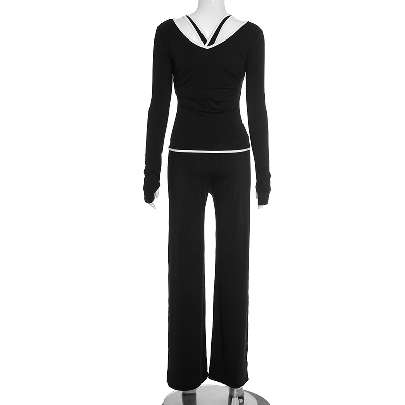 Women Tracksuits Color Patchwo - Herbal Yoga review and price
