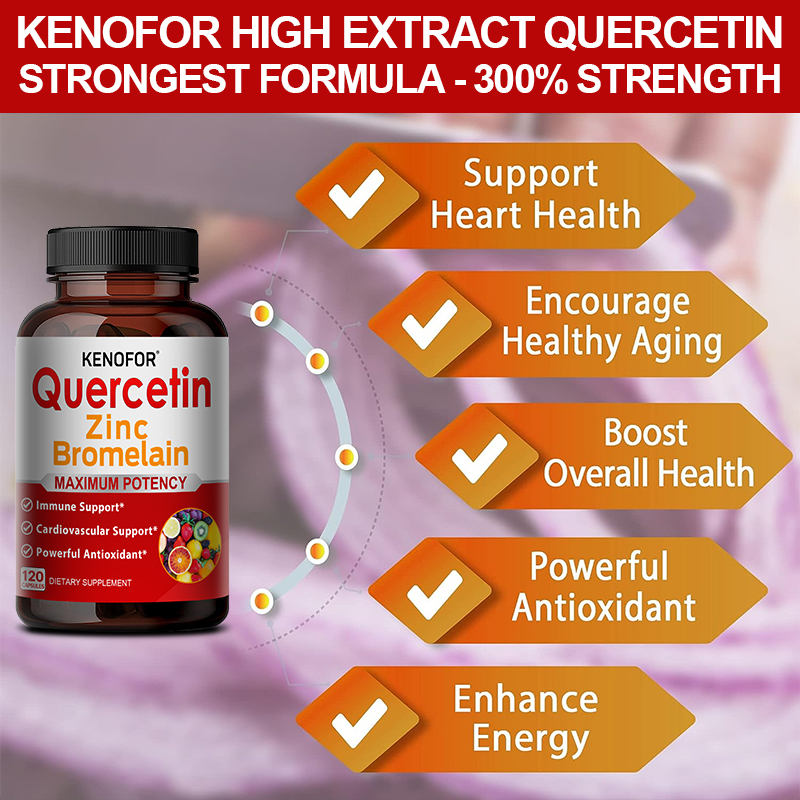 Zinc Quercetin Bromelain Capsu - Wellness Quercetin review and price
