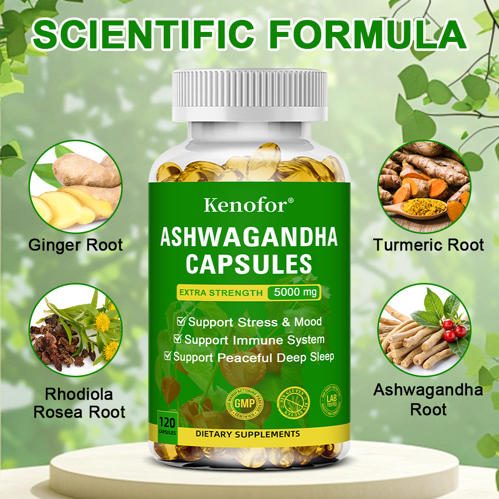 Ashwagandha Complex Capsules 2 - Herbal Wellness Blend review and price
