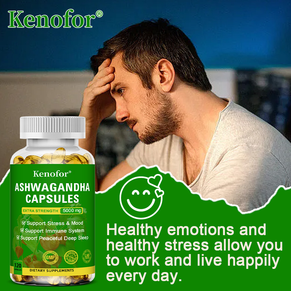 Ashwagandha Complex Capsules 2 - Herbal Wellness Blend review and price