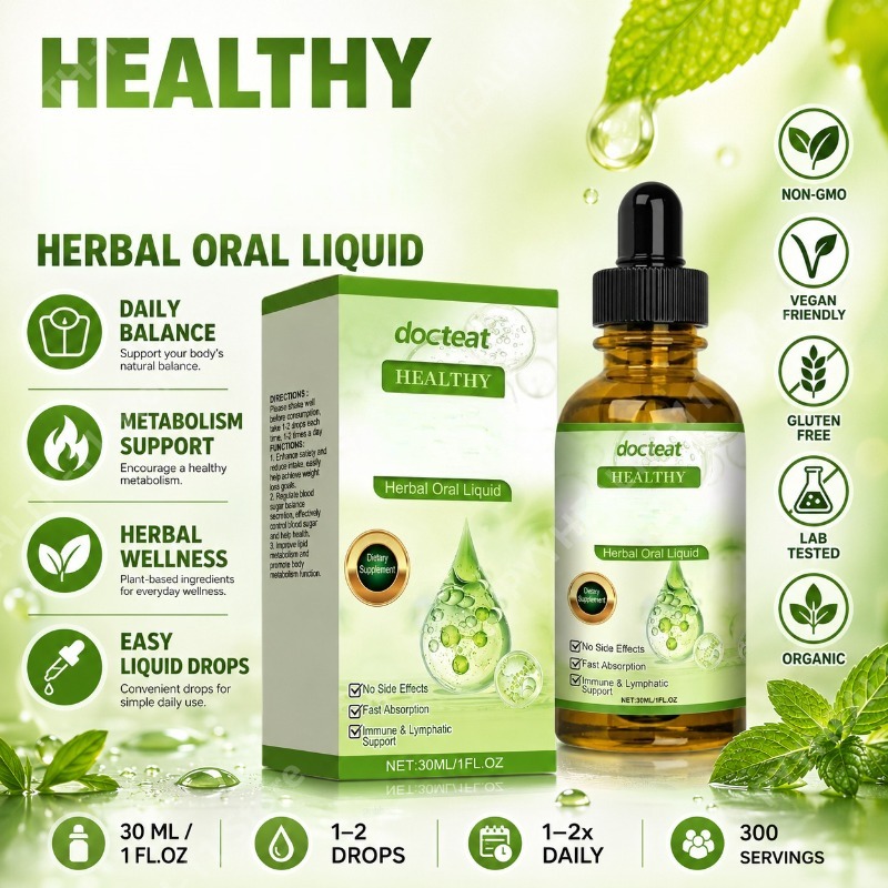Mint Leaf Extract & Vitamin B1 - Herbal Wellness Drops review and price