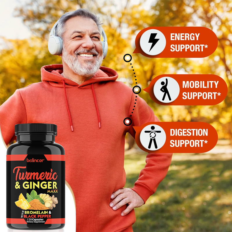Turmeric Capsules with Bromela - Wellness Quercetin review and price