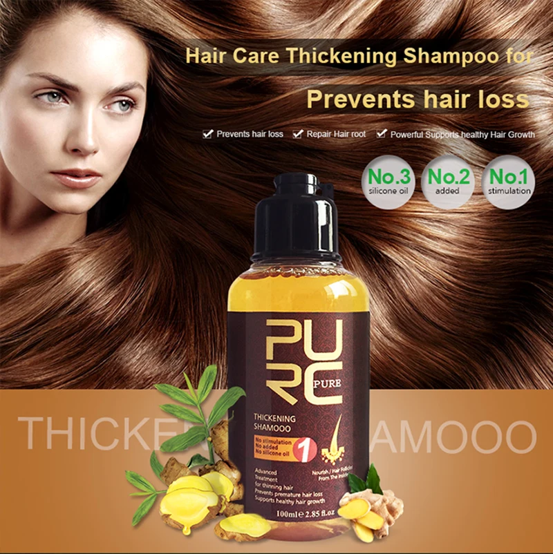 PURC Ginger Hair Shampoo and H - Licorice Root Sticks review and price