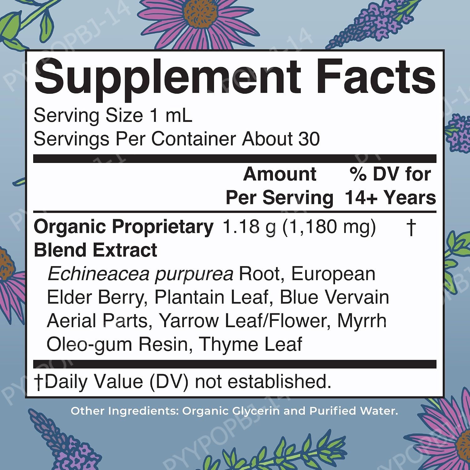 Organic Herbal Liquid Extract  - Herbal Wellness Blend review and price