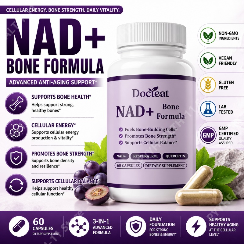 Docteat NAD+ Capsules with Res - Wellness Quercetin review and price