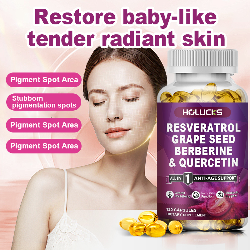 HOLUCKS Resveratrol Supplement - Wellness Quercetin review and price